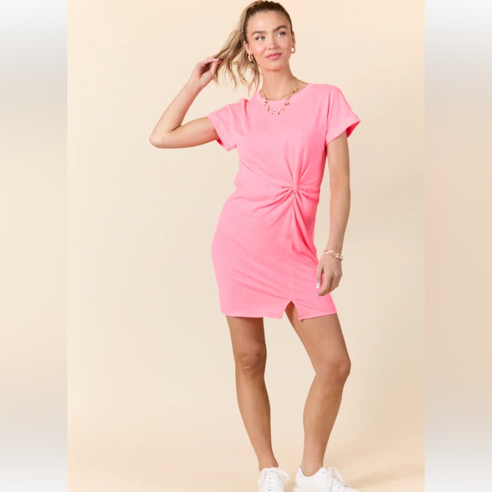Pink Tshirt Dress